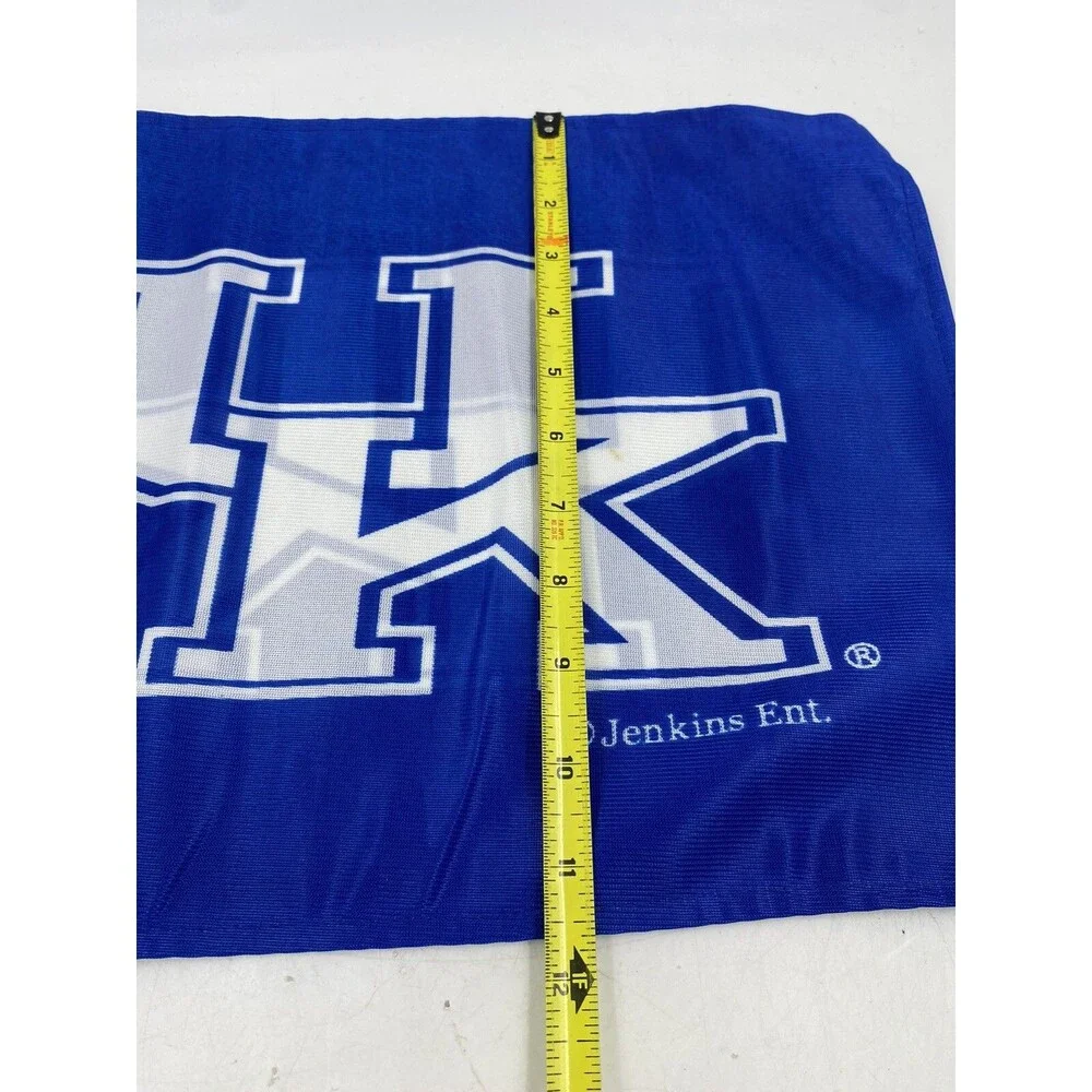 University of Kentucky Wildcats Blue White Car Flag